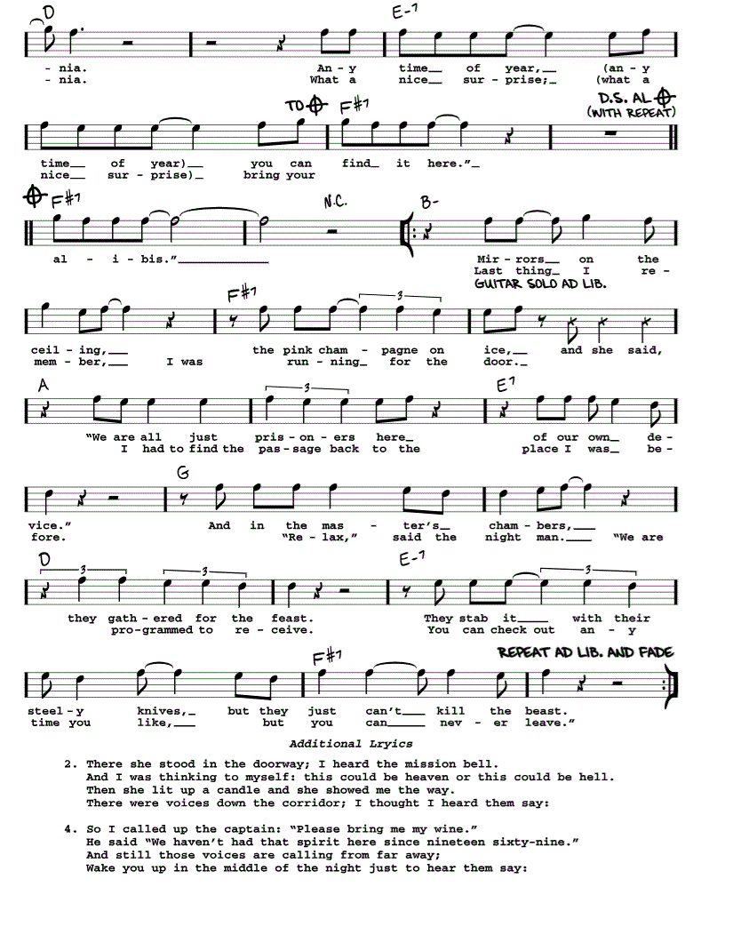 Sheet Music